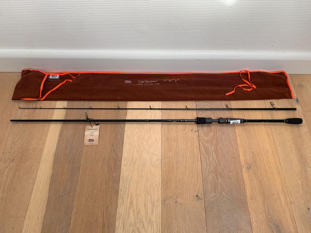 Nieuwe Abu Garcia Svartzonker spinhengel, 2.29m & 7-24 gr, Abu garcia, Werphengel, Nieuw, Ophalen of Verzenden