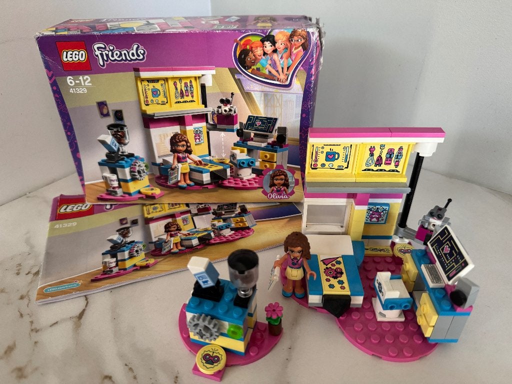41329 Lego Friends Olivia's luxe slaapkamer COMPLEET, Lego, Inclusief accessoires, Friends, Ophalen of Verzenden