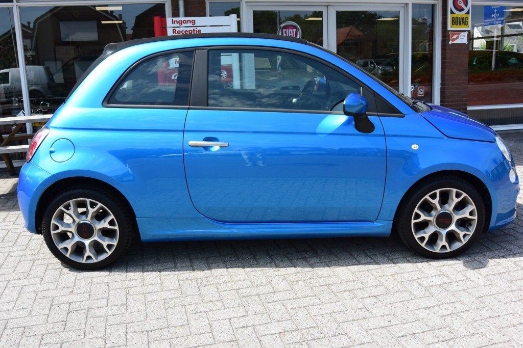 Fiat 500C 0.9 TWINAIR Sport Cabriolet / Airco / APK, Auto's, 86 pk, Gebruikt, Handgeschakeld, Elektrische ramen