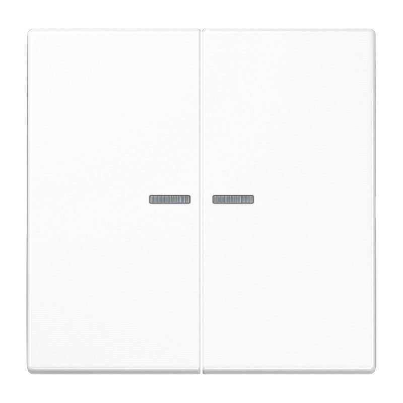 HOME tastknop 2-voudig LS alpin wit, Verzenden, Nieuw