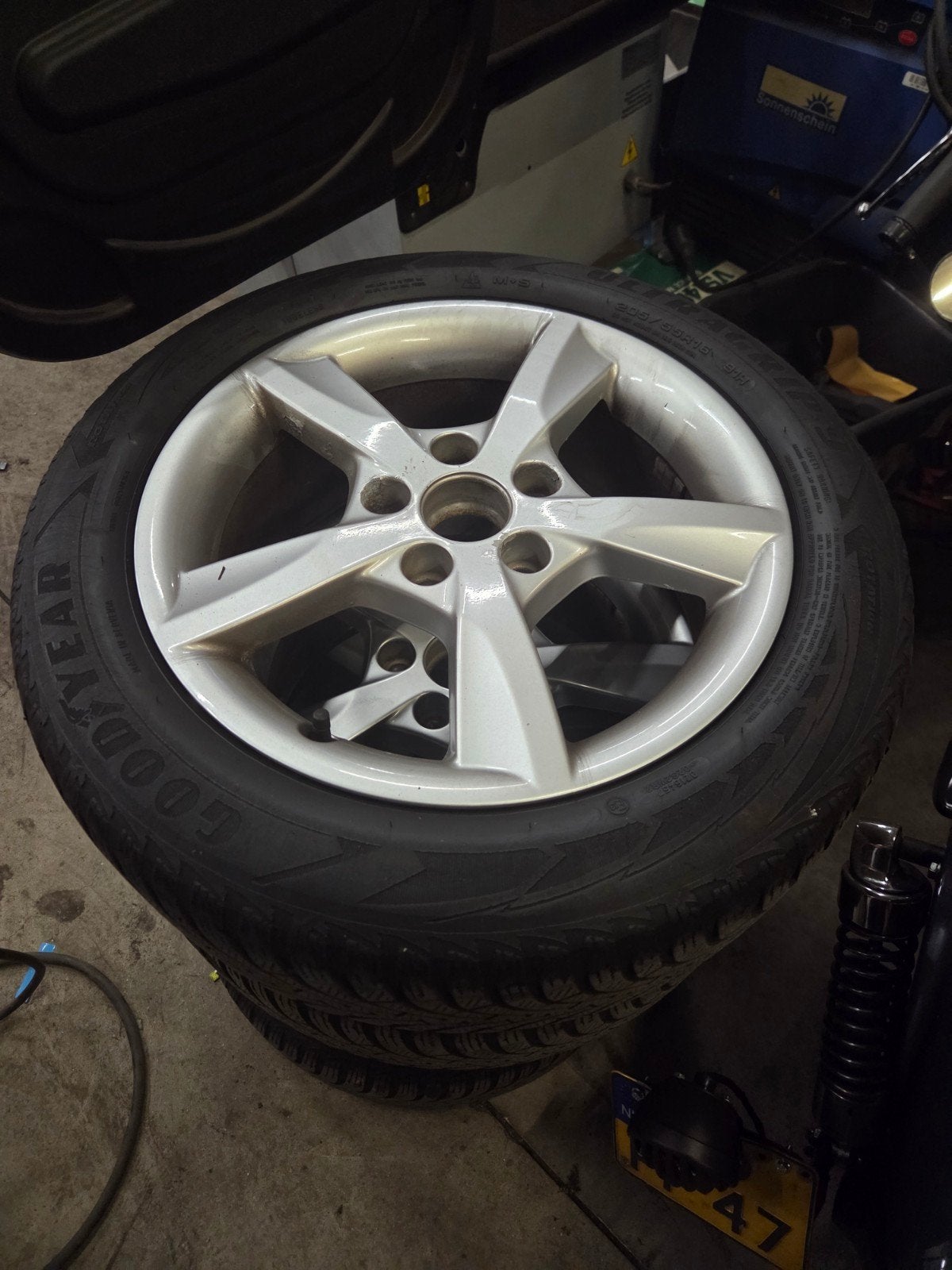 16 inch 5x112 Audi Orgineel OEM 16" LM Set, Auto diversen, Ophalen of Verzenden, Gebruikt