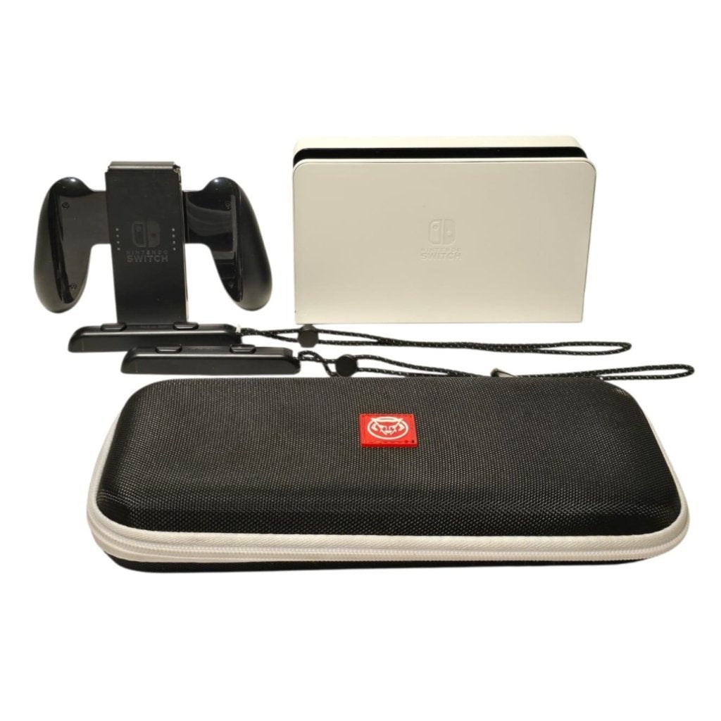 Nintendo Switch Console OLED Wit | Nette Staat, Nintendo, Gebruikt, Support@nintendo.com, 11-1 Hokotate-cho, Kamitoba, Minami-ku
Kyoto 601-8501
Japan