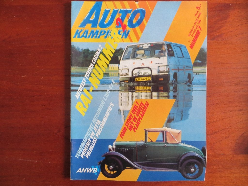 Autokampioen nr 7 1984 Ford plaatjes, RAI-nummer, L300 4x4, Verzenden, Nieuw, Ford