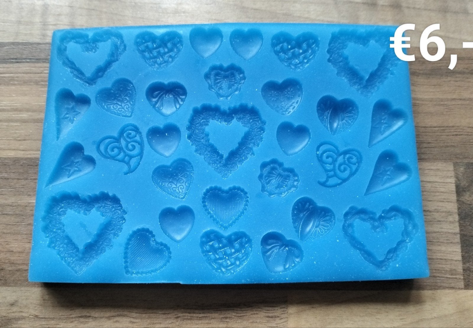 Diverse hart vorm mal, Ophalen of Verzenden, Zo goed als nieuw, Taarten of Cupcakes, Versiering