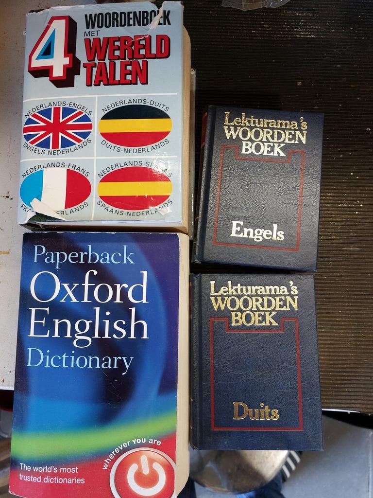 Woordenboeken Duits, Engels, Frans Spaans., Ophalen of Verzenden, Zo goed als nieuw, Prisma of Spectrum
