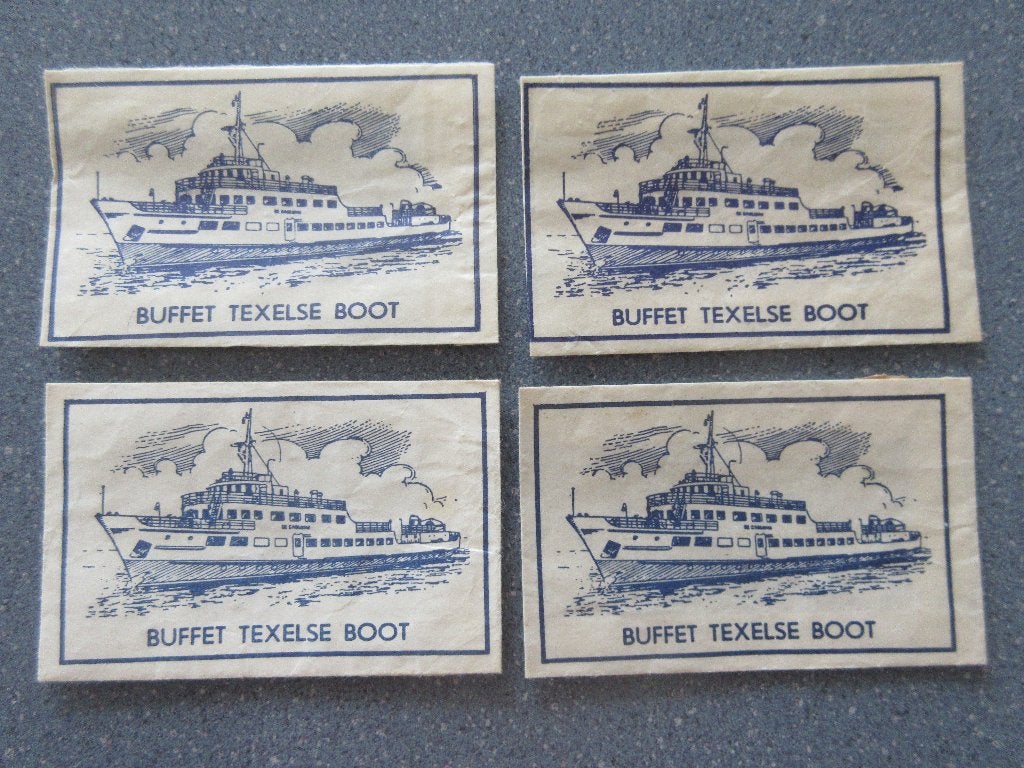 4 x Texel, Buffet Texelse Boot (1e), Verzenden, Nederland