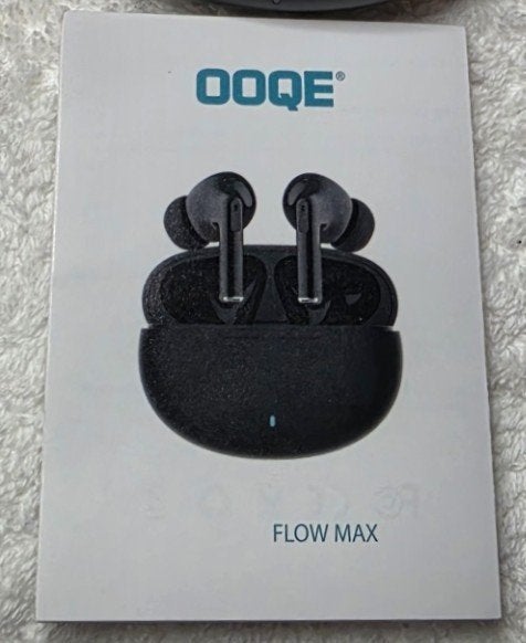 OOQE Flow Max draadloze oortjes – nieuw in doos, Zwart, In gehoorgang (in-ear), Overige merken, Bluetooth
