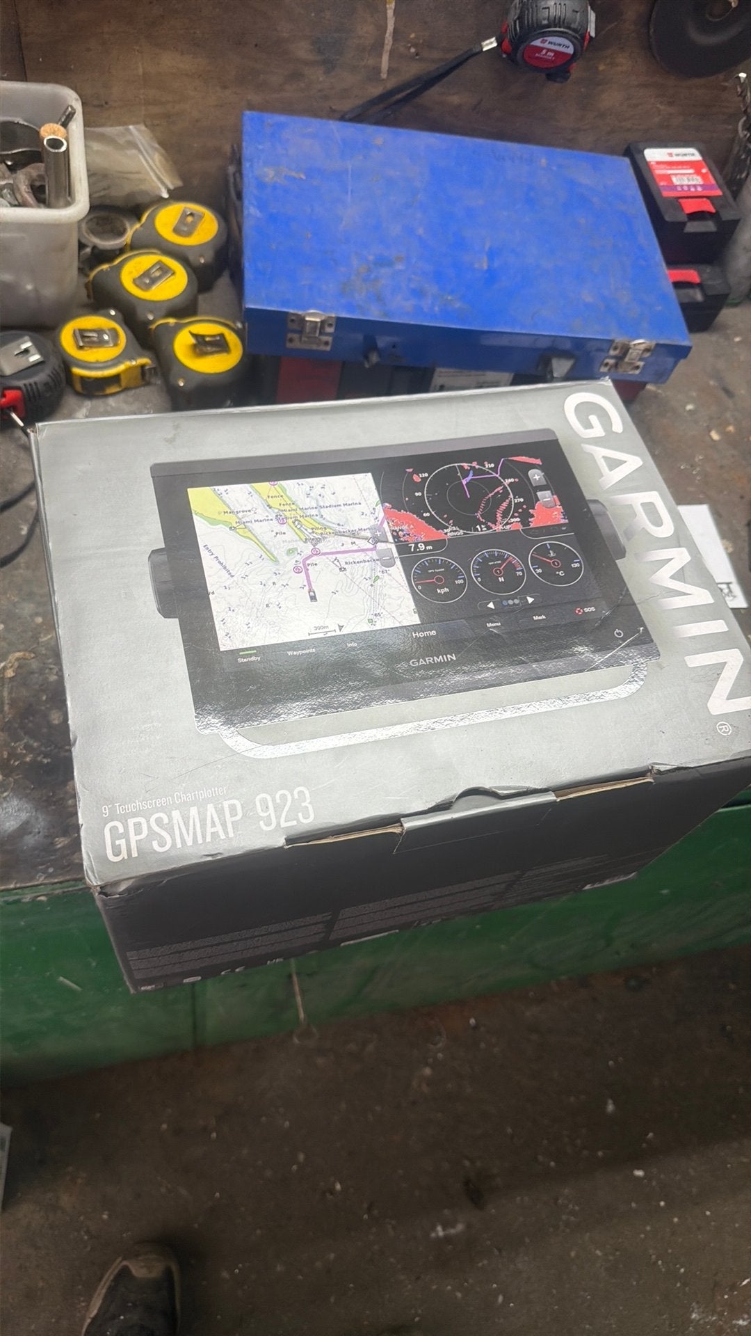 Kaart plotter, Ophalen of Verzenden, Kaartplotter of Fish Finder