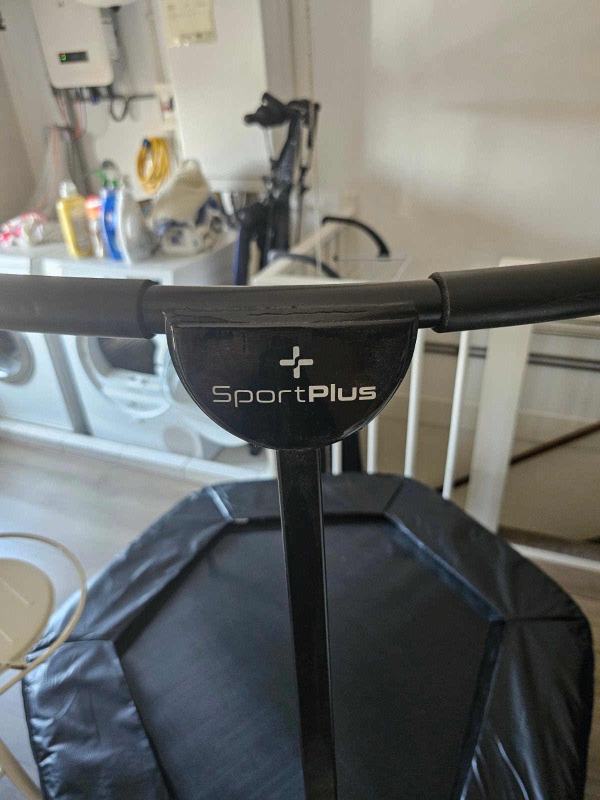 SportPlus Fitness Trampoline met Handvat, Ophalen, Gebruikt, Buik, Overige typen