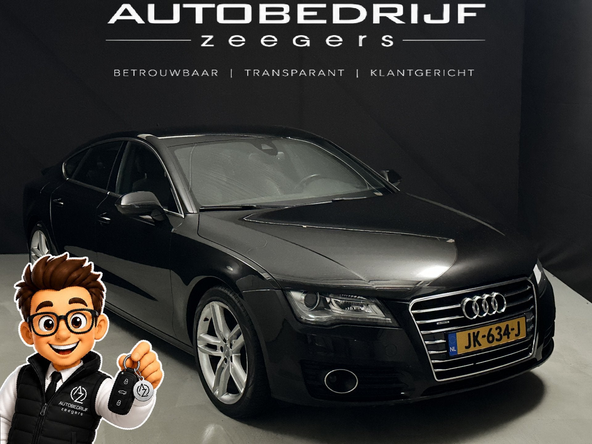 Audi A7 Sportback 3.0 TDI quattro Pro Line *Diesel*Full Opti, Auto's, Euro 5, Gebruikt, 4 stoelen, 1760 kg
