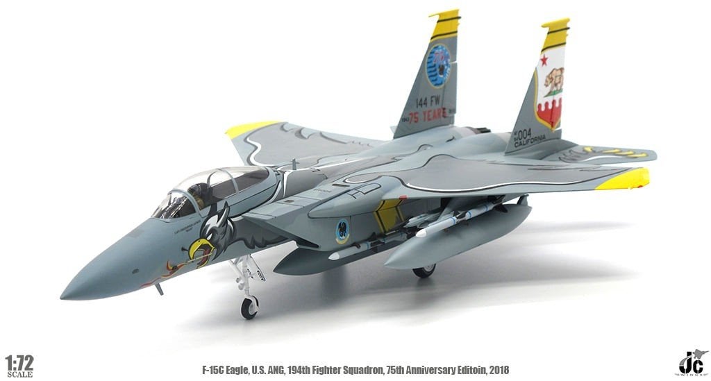 F-15C Eagle 194th FS Griffins California ANG 2018 JC Wings, Verzenden, Nieuw, Military-Models VJ Mendelssohnstraße 29 info@military-models-vj.de