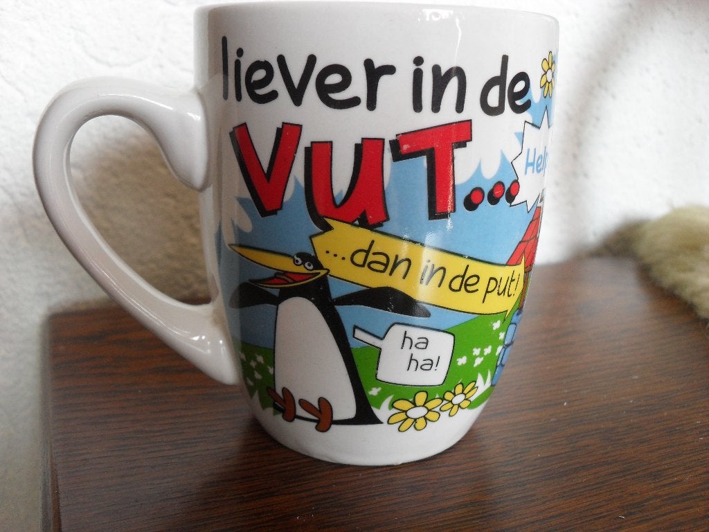 Vut beker mok kom nieuw, Nieuw, Overige stijlen, Aardewerk, Mok