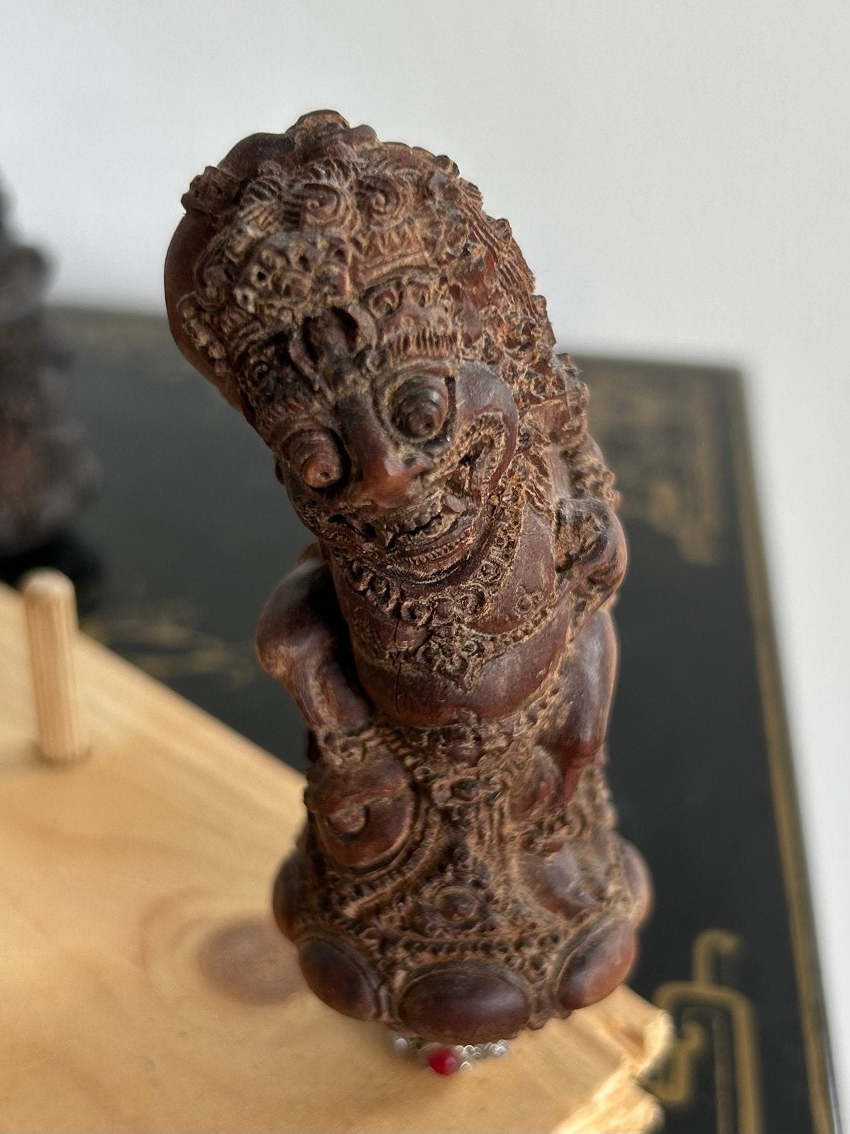 Handgesneden Balinese kerisgreep, Ophalen of Verzenden