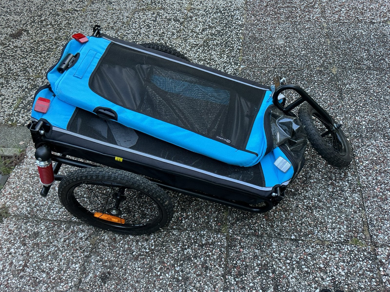 Mooie hondenkar 2in 1, Dieren en Toebehoren, Honden-accessoires, Ophalen, Zo goed als nieuw