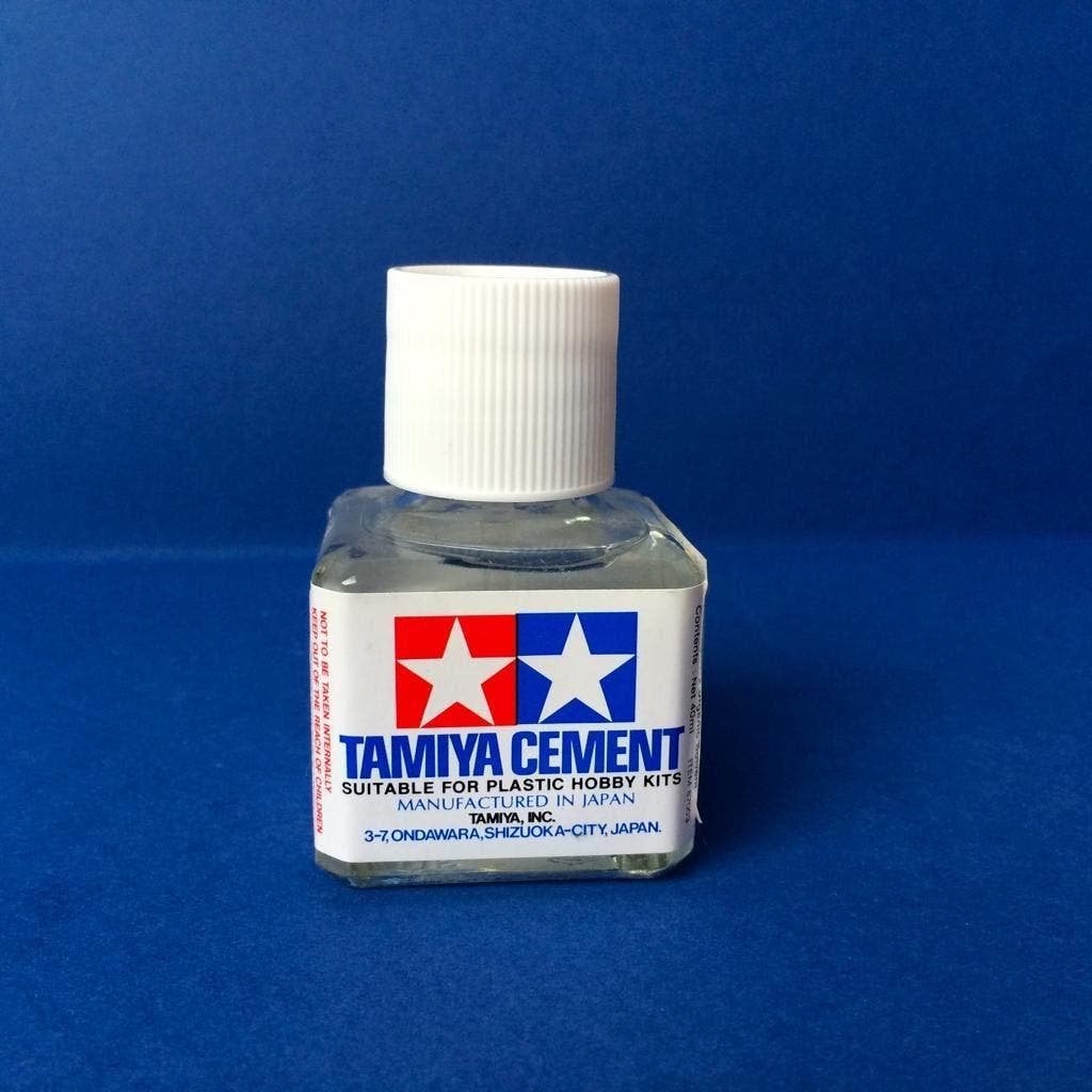 Tamiya	87003	Tamiya Cement (Plasticlijm) 40ml met kwast, Hobby en Vrije tijd, Verzenden, Nieuw, Groter dan 1:32