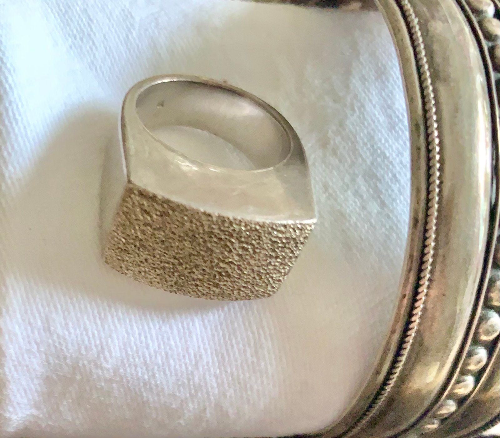 ZILVEREN RING RINGEN SIERADEN ZILVER € 35,00 PER STUK, Gebruikt, Ophalen of Verzenden, Dame of Heer, Zilver