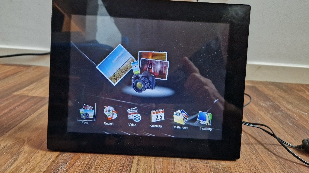 digitale fotolijst, Ophalen, Afstandsbediening, Zo goed als nieuw, 8 tot 12 inch