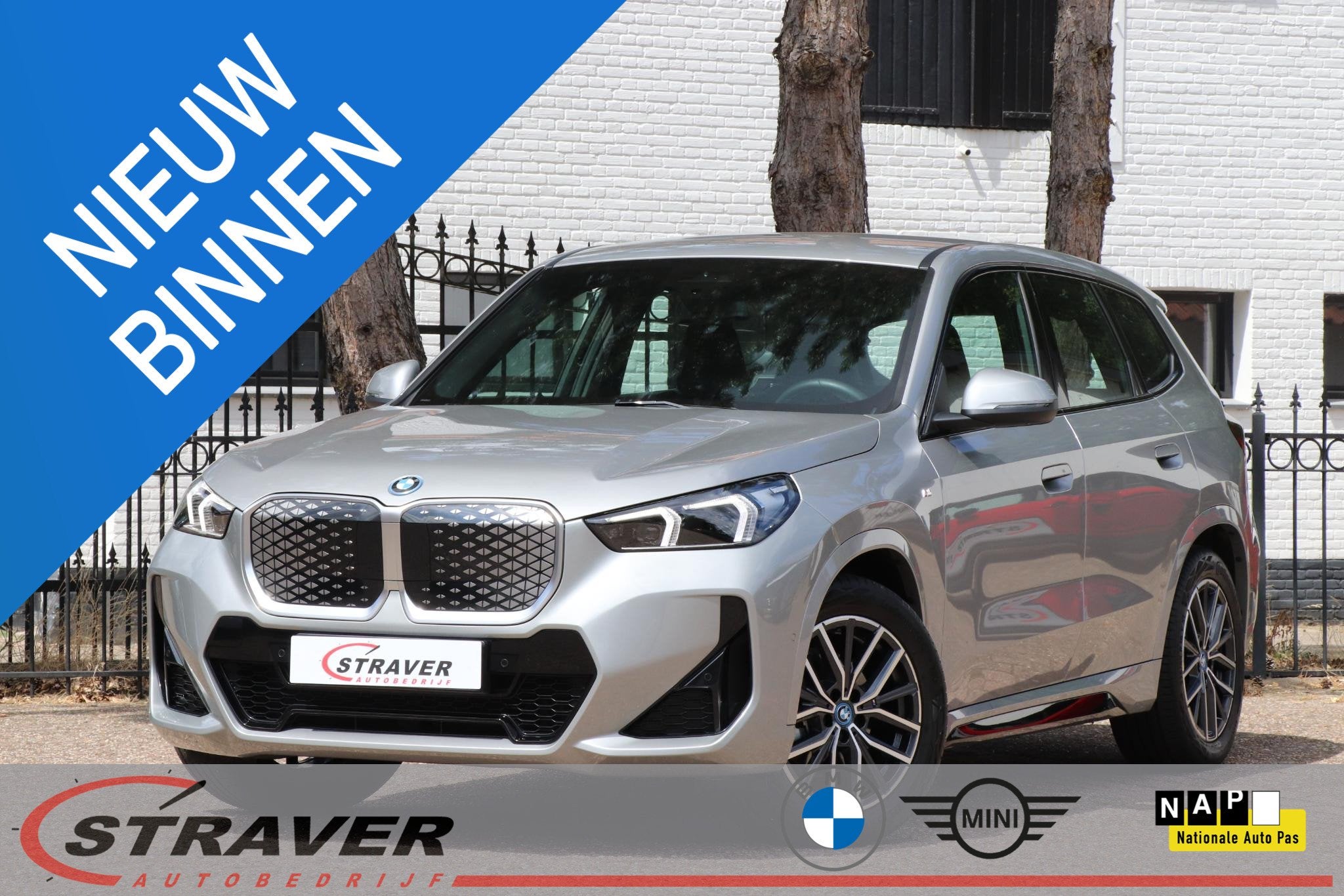 BMW iX1 eDrive20 67 kWh |M-Sport |Soh 100%, Auto's, 12 maanden, 514 km, Gebruikt, 750 kg