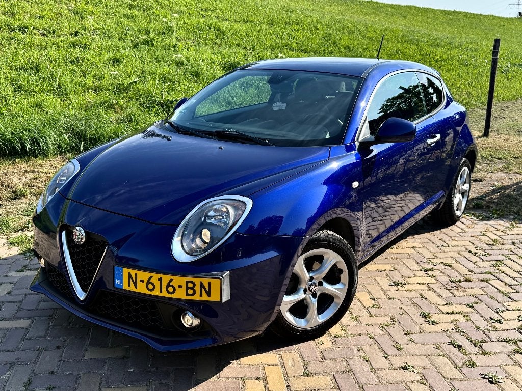 Alfa Romeo MiTo 1.4 Super 2017 Blu Tornado Metallic APK, Auto's, Voorwielaandrijving, Stof, Euro 6, 4 cilinders