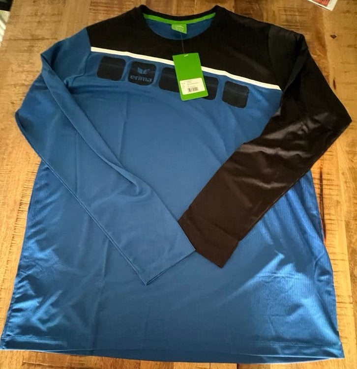 Erima 5-C longsleeve - Nieuw met kaartjes Maat XL, Meerkleurig, Ophalen of Verzenden, Voetbal, Maat 56/58 (XL)