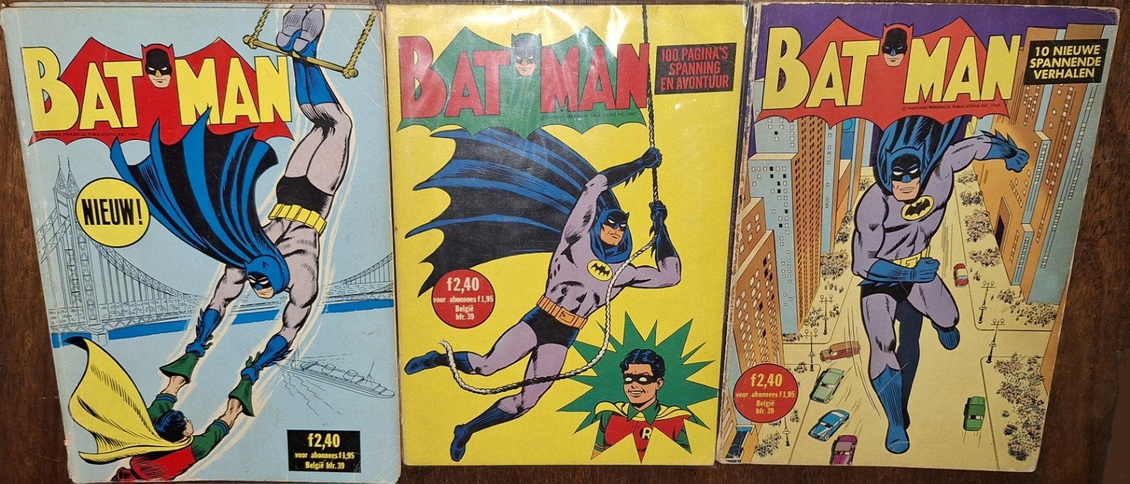 3x Batman  1  2  3  • 1967, Verzenden