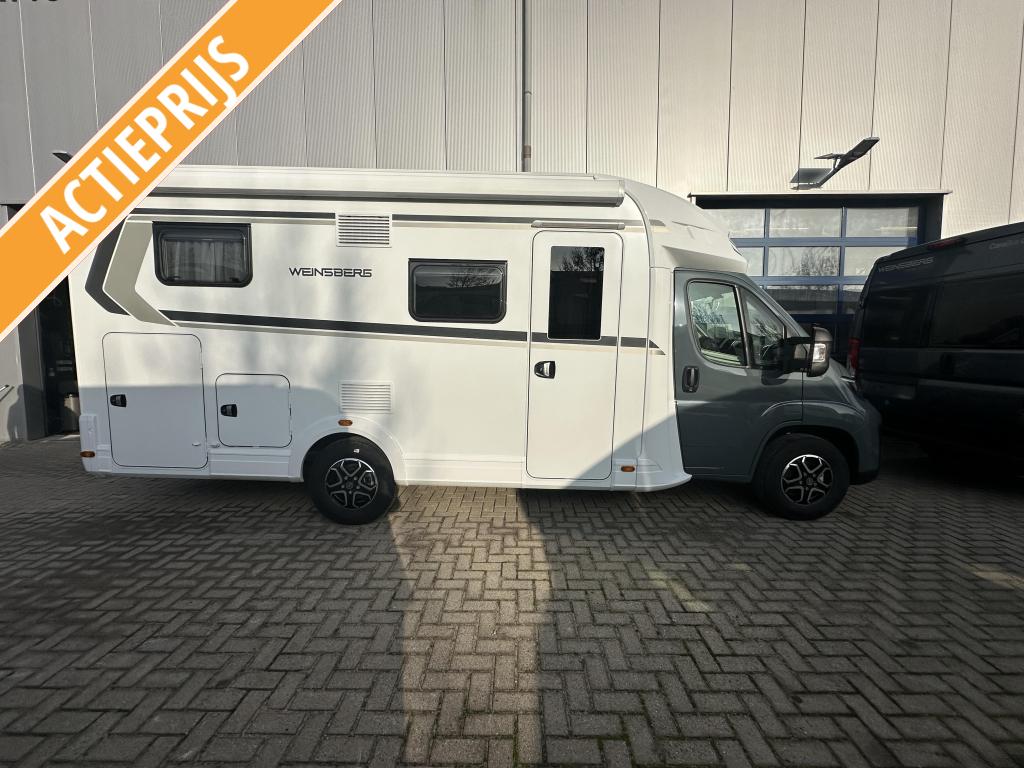 Weinsberg CaraSuite 650 MEG AUTOMAAT gratis, Caravans en Kamperen, Automaat, Ringverwarming, Fiat, Koelkast