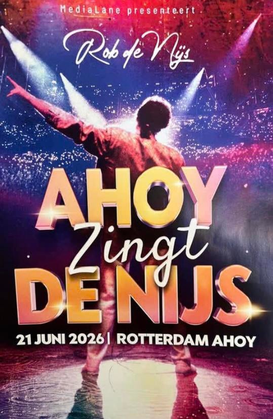 2 kaarten Ahoy zingt De Nijs, Twee personen