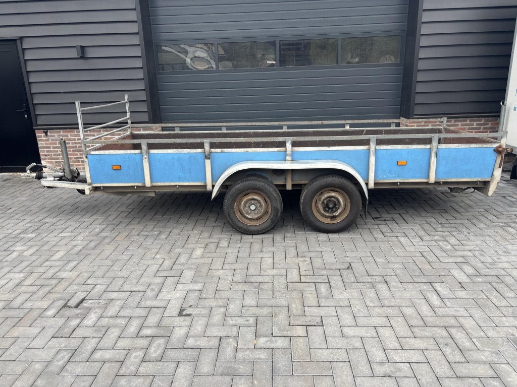 Tandemasser bakwagen aanhanger aanhangwagen 4 meter, Gebruikt