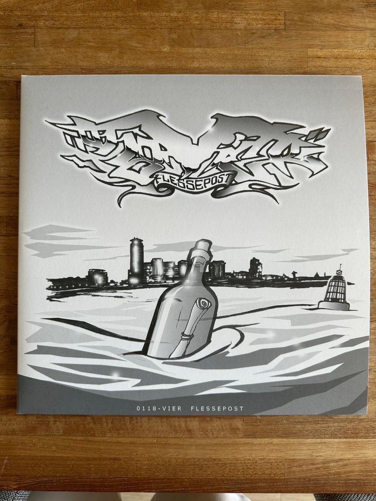 0118-Vier - Flessepost - 2LP - Vinyl - NL Hiphop / Rap, Cd's en Dvd's, Vinyl | Hiphop en Rap, 2000 tot heden, Ophalen of Verzenden
