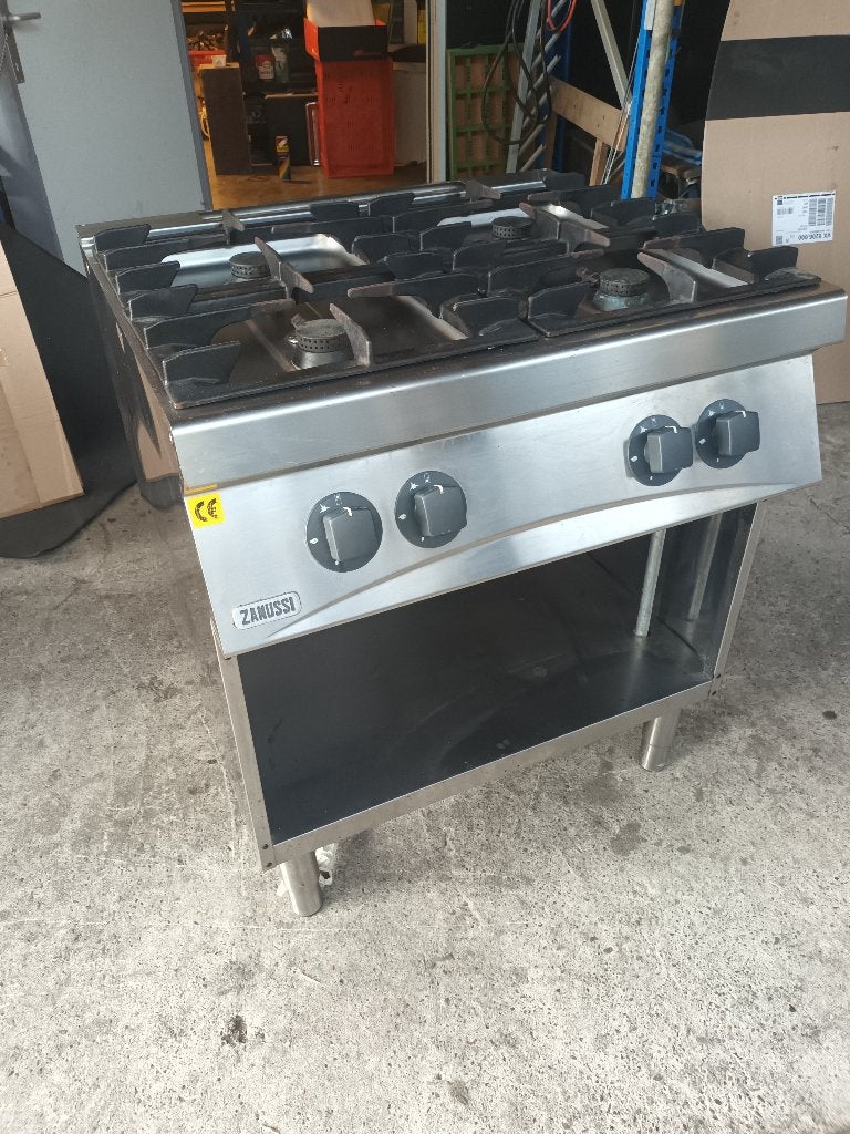 Zanussi 4 pits gasvuur GH7 Pro, Witgoed en Apparatuur, Fornuizen, Ophalen, Minder dan 85 cm, 60 cm of meer, 4 kookzones
