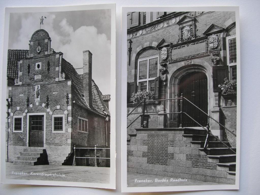 22 x Friesland -Franeker-Lemmer-Berlikum-Dokkum-Wolvega, Verzamelen, Ansichtkaarten | Nederland, Ophalen of Verzenden, 1920 tot 1940