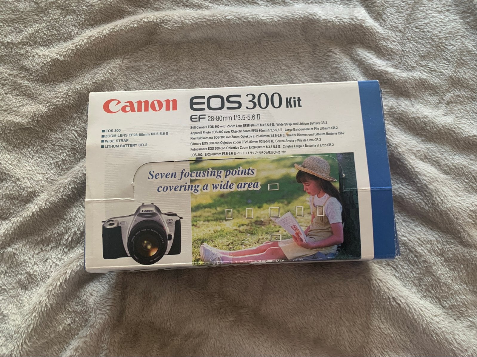 Canon EOS 300 Kit, Ophalen of Verzenden, Nieuw, Spiegelreflex, Canon