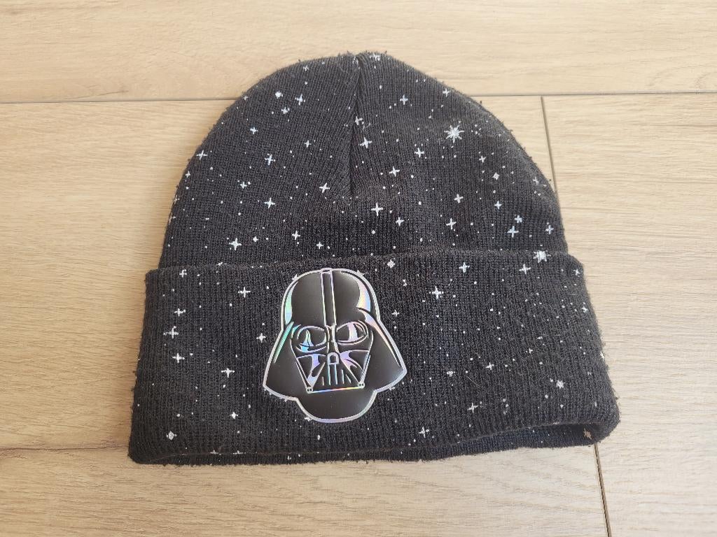 H&M Star Wars zwarte muts maat 92/116 ~ SC3703, Kinderen en Baby's, Kinderkleding | Mutsen, Sjaals en Handschoenen, Gebruikt, H&M