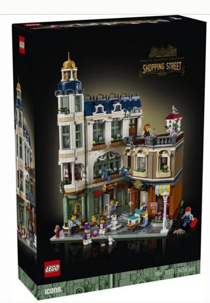 LEGO Icons 11371 Shopping Street - Nieuw en Geseald, Lego, Nieuw, Ophalen of Verzenden, Icons