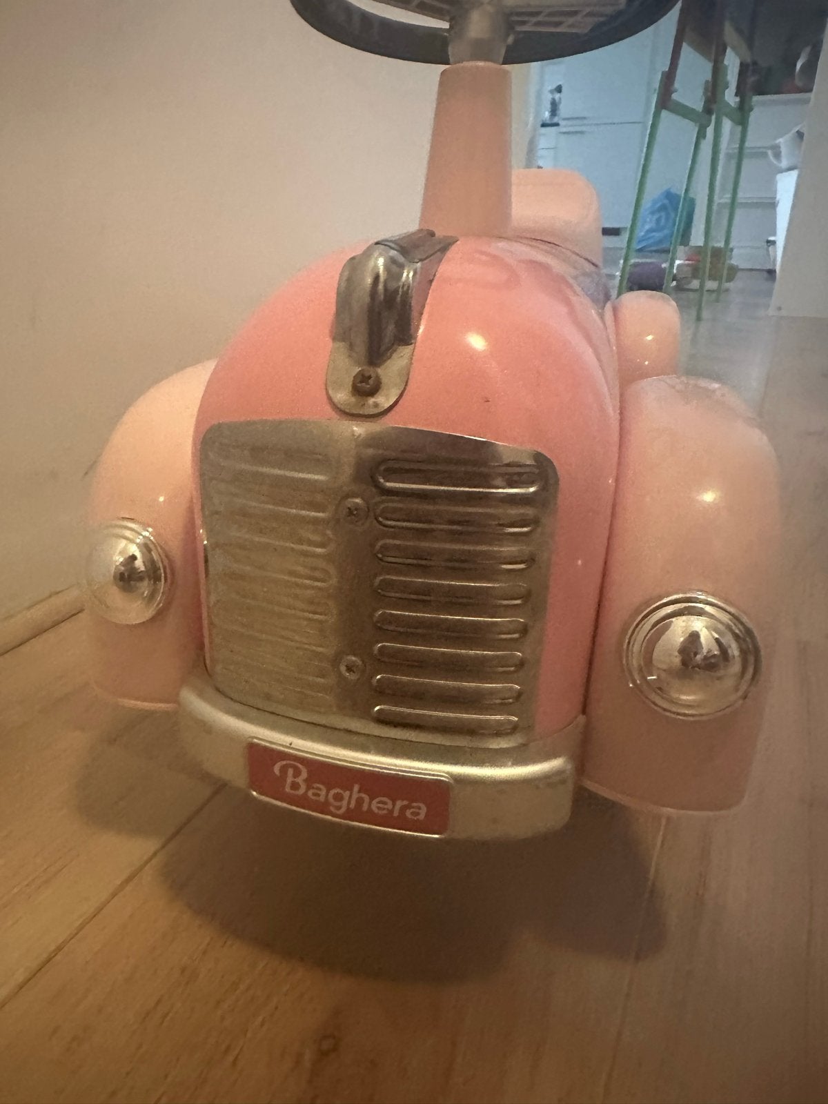 Baghera loopauto roze - Retro kinderauto, Ophalen, Gebruikt, Loopvoertuig