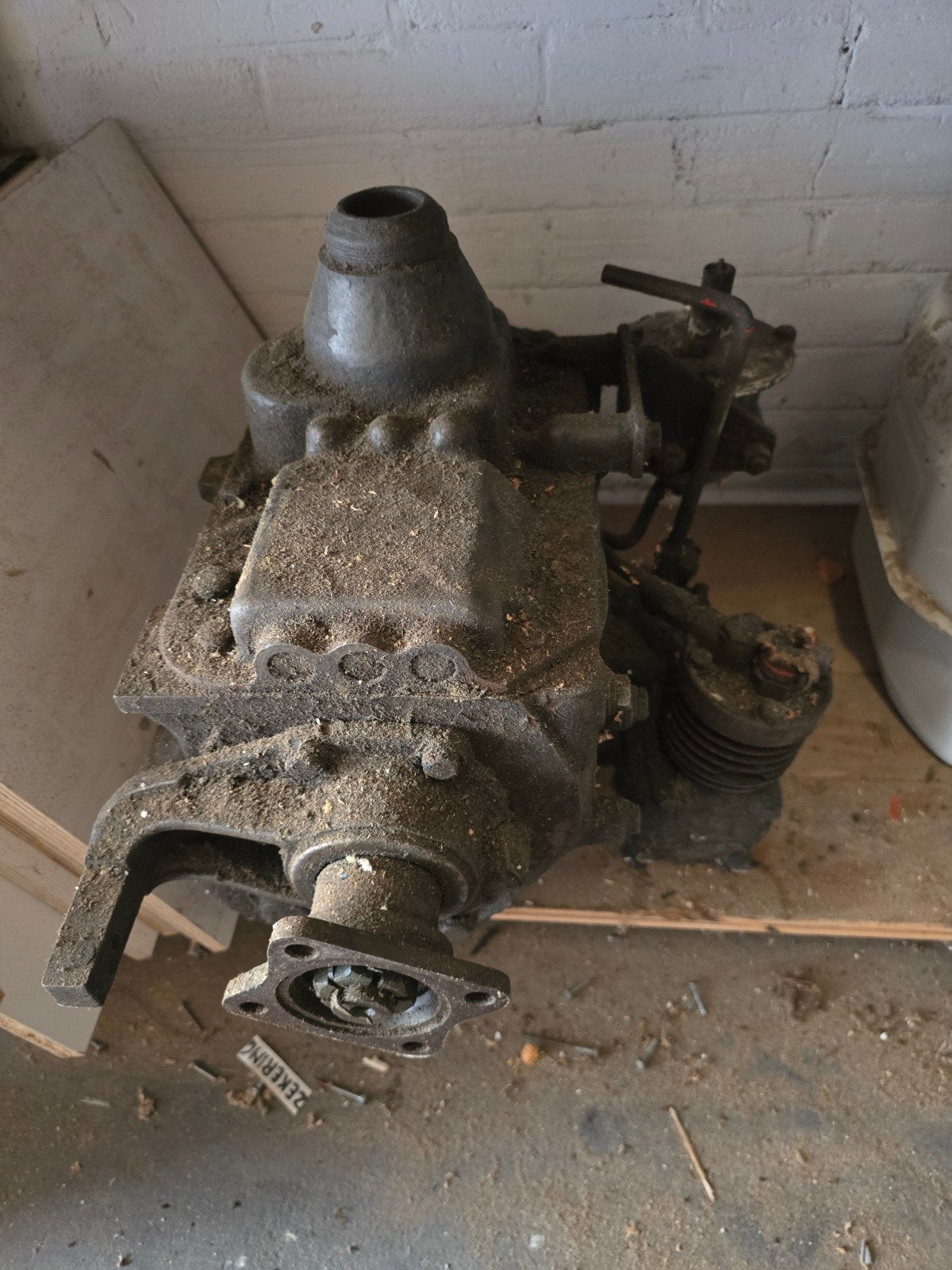 Daf ya 126 versnellingsbak, Ophalen