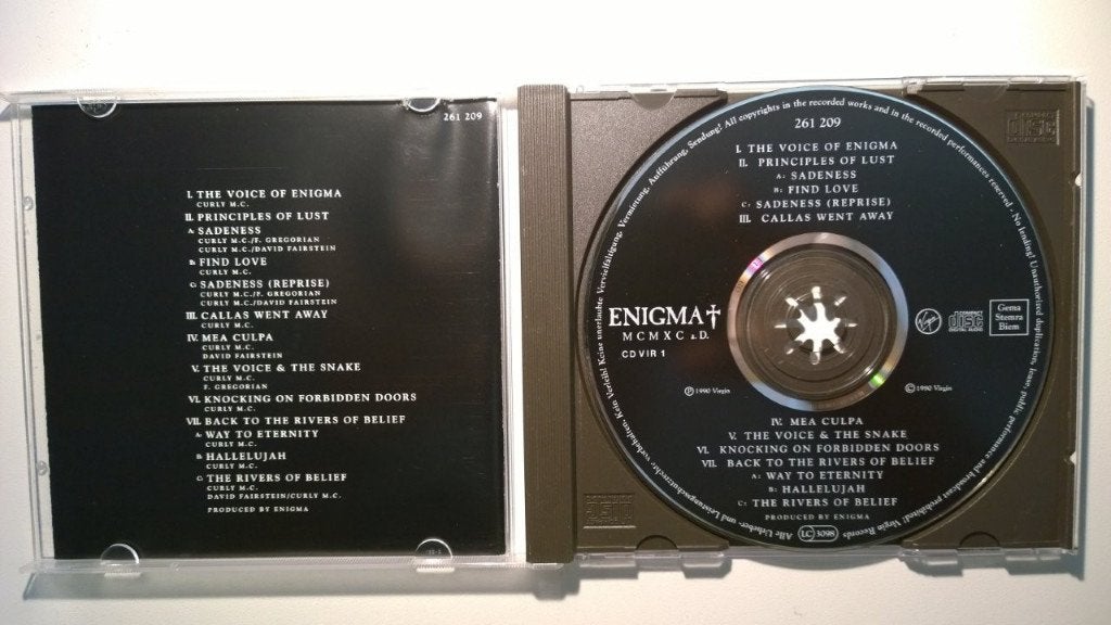 Enigma - MCMXC a.D, Ophalen of Verzenden, Zo goed als nieuw