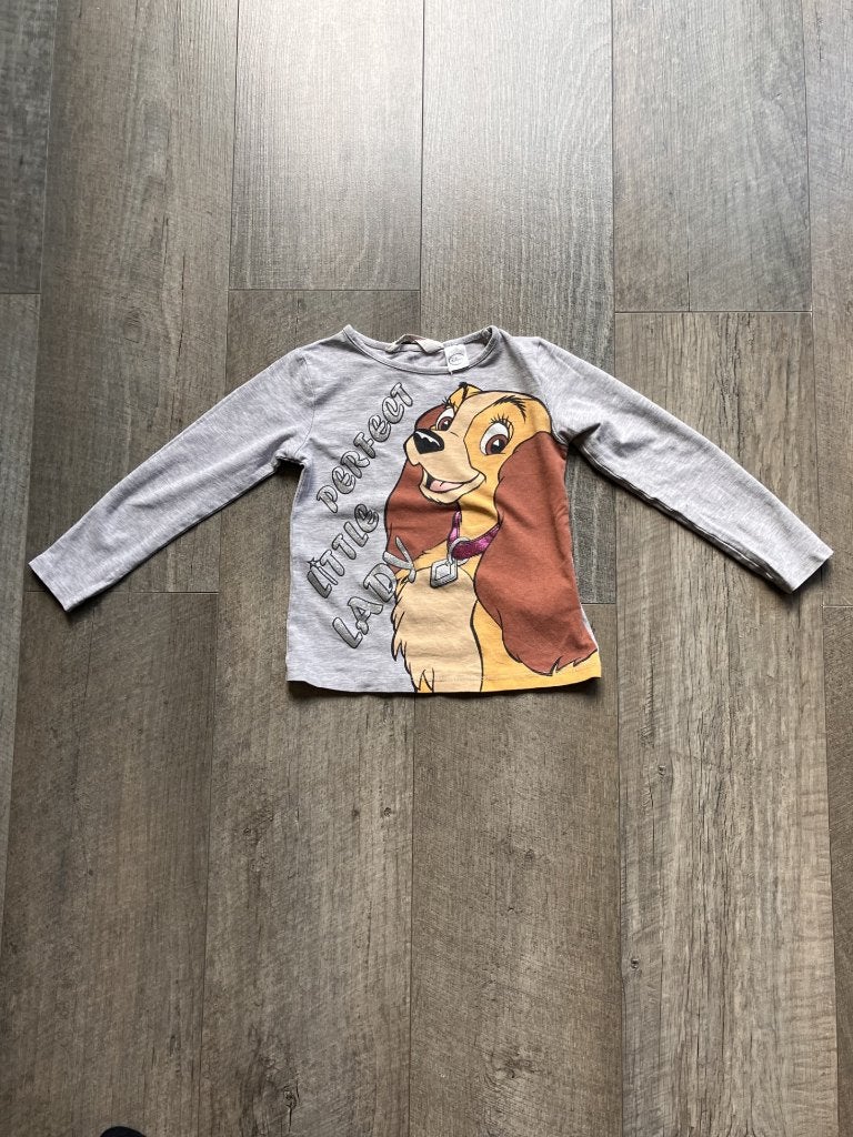 H&M Disney Perfect little lady-shirt (2-4 jaar), Kinderen en Baby's, Kinderkleding | Maat 98, Meisje, H&M, Ophalen of Verzenden