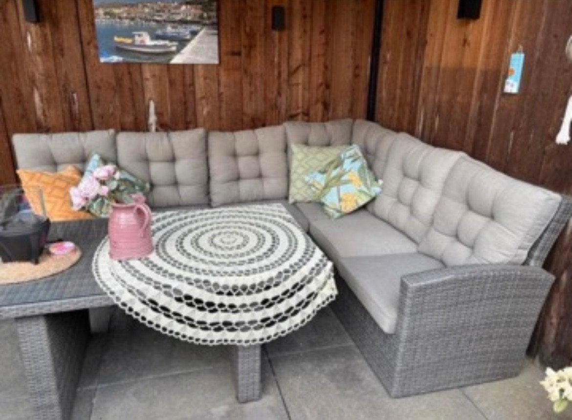 Intenso Sollima dining loungeset 5-delig, Ophalen, 5 zitplaatsen, Gebruikt, Loungeset