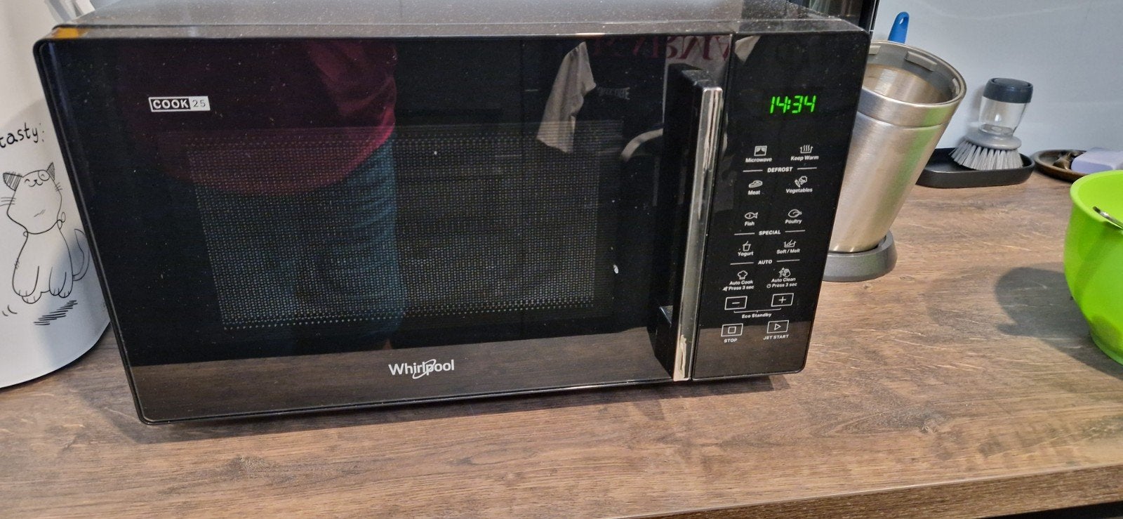 Whirlpool magnetron, Ophalen