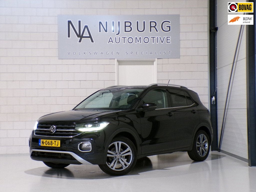 Volkswagen T-Cross 1.0 TSI Style "Automaat" Full-LED Apple-c, Auto's, Volkswagen, Bedrijf, Te koop, T-Cross, ABS, Adaptive Cruise Control