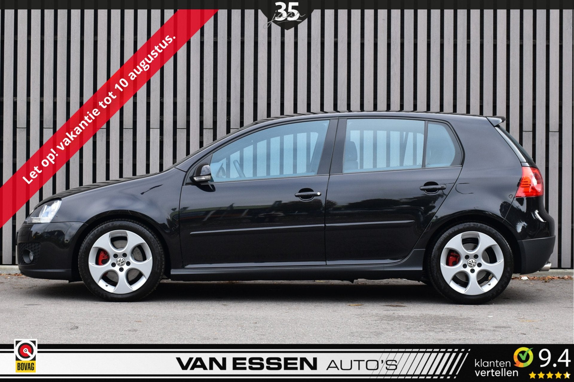 Volkswagen Golf 2.0 TFSI GTI FABRIEKSNIEUW! 1e Eigenaar NL-A, Auto's, Volkswagen, Gebruikt, 4 cilinders, 1984 cc, Zwart