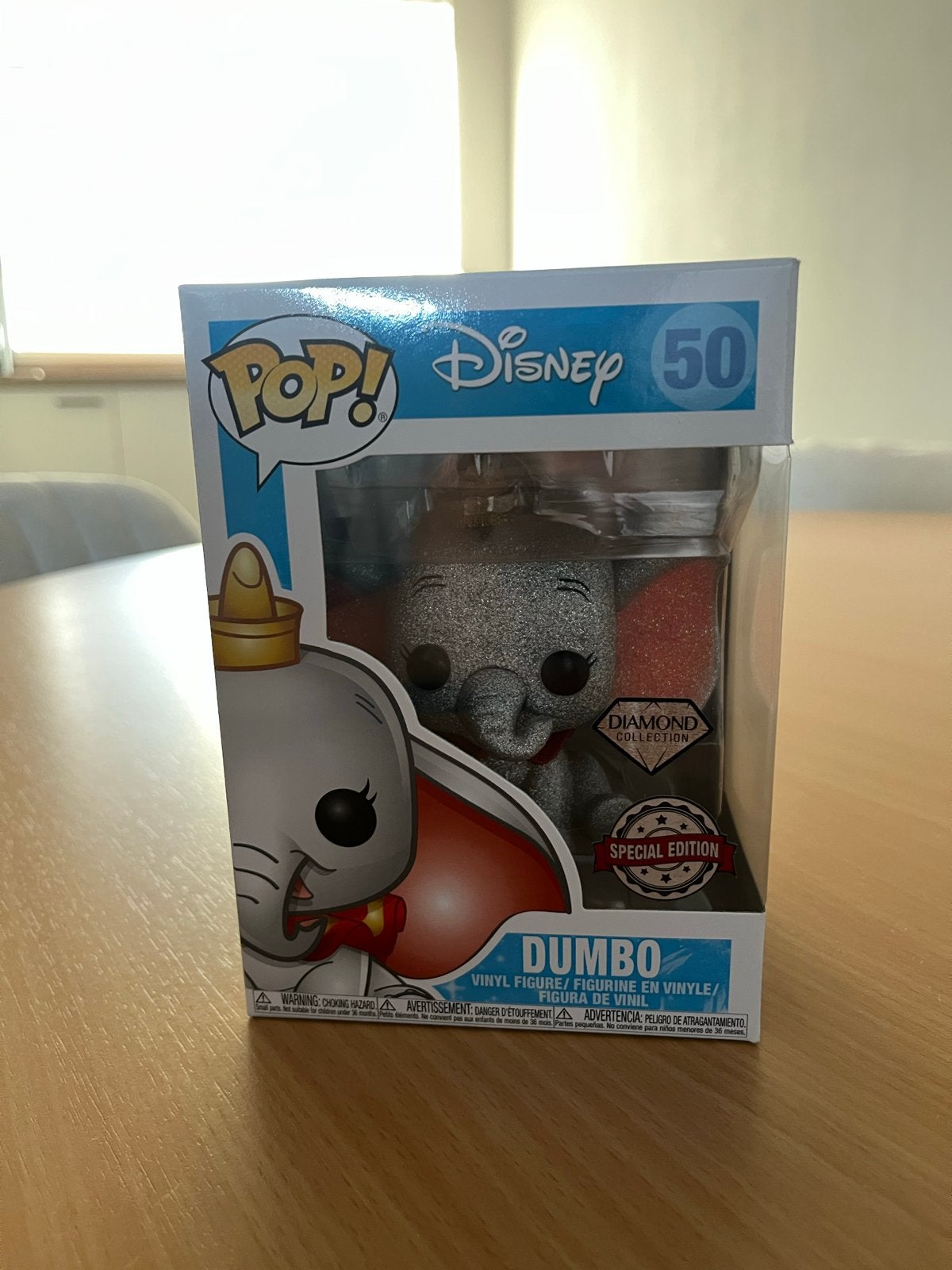 Funko Pop! Disney Dumbo Diamond Collection Special Edition, Ophalen of Verzenden, Nieuw