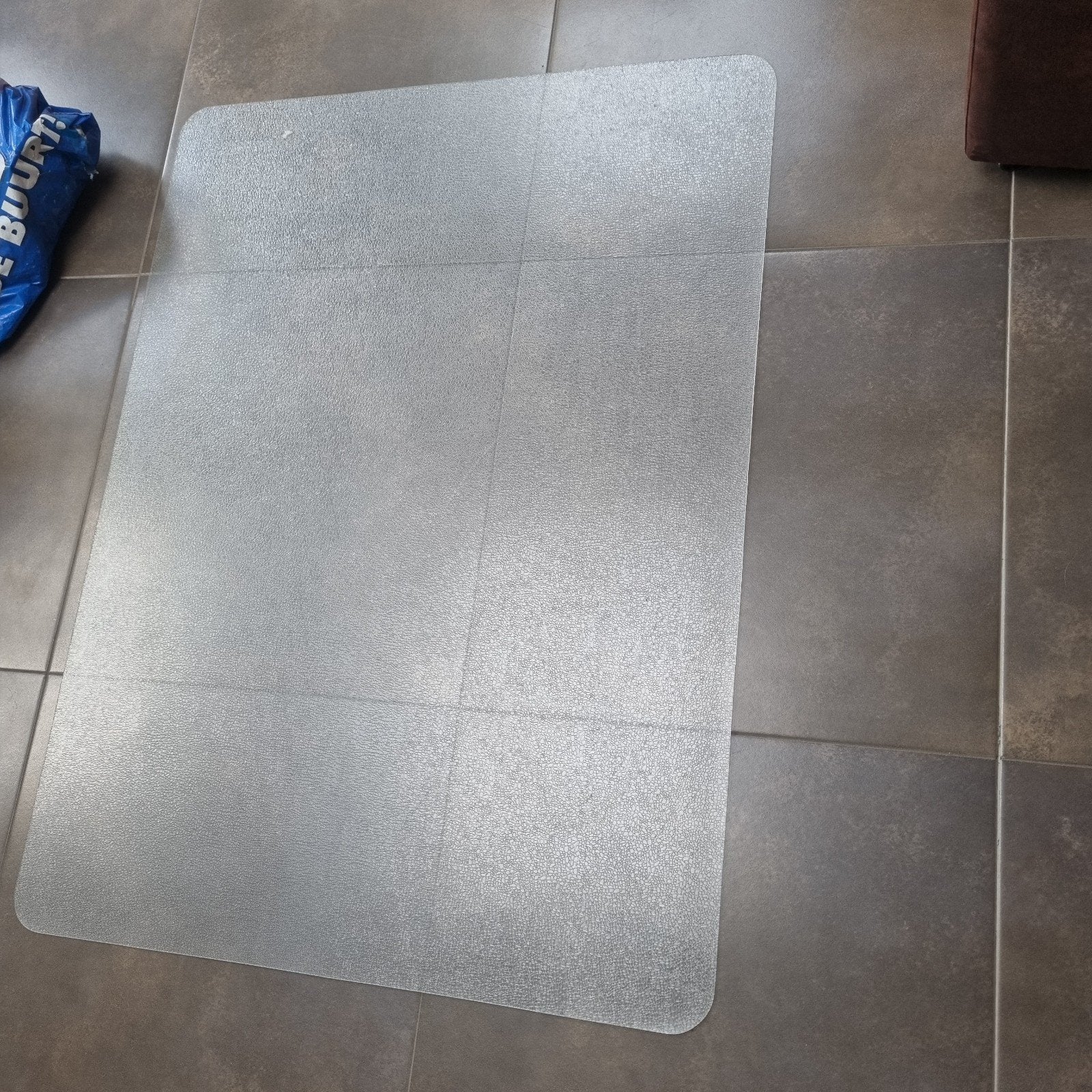 Transparante Vloerbeschermer voor Bureaustoel, Ophalen, Gebruikt, 100 tot 150 cm, Modern, Functioneel
