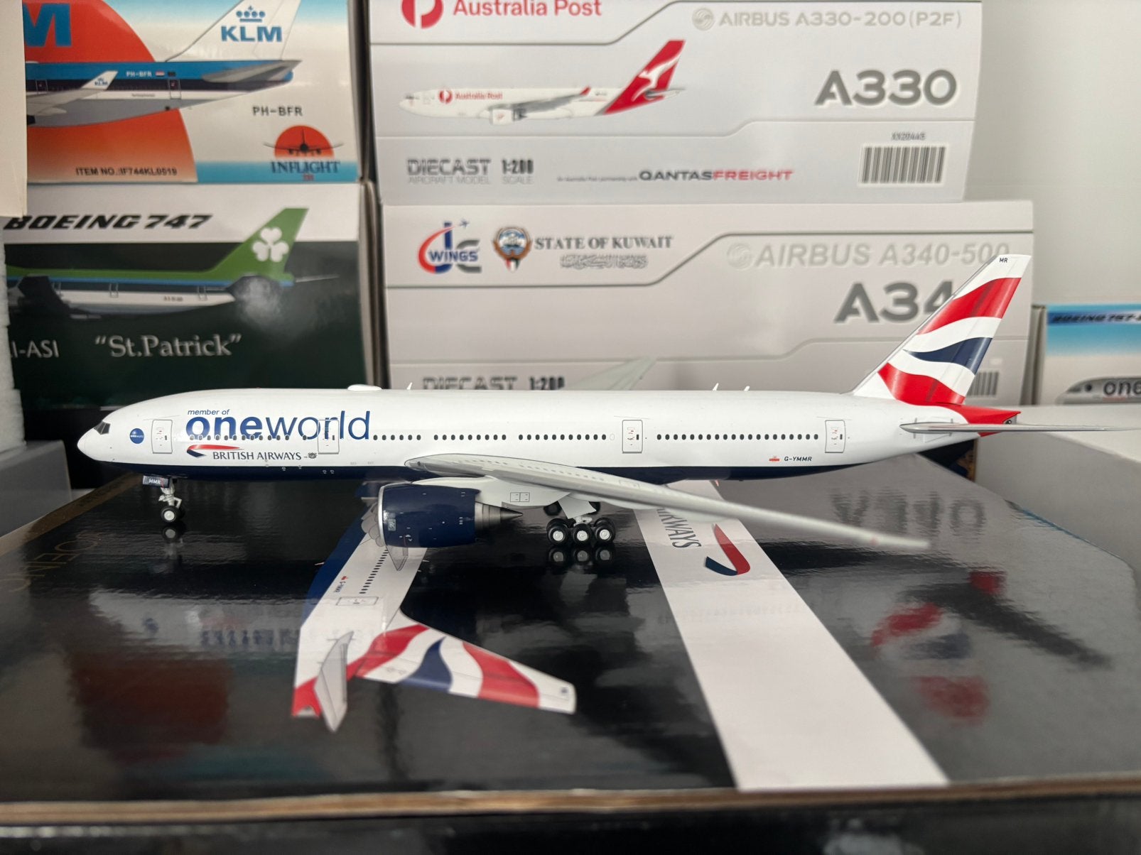 Gemini Jets British Airways Boeing 777 1/200, Ophalen of Verzenden, Zo goed als nieuw, 1:72 tot 1:144, Overige merken