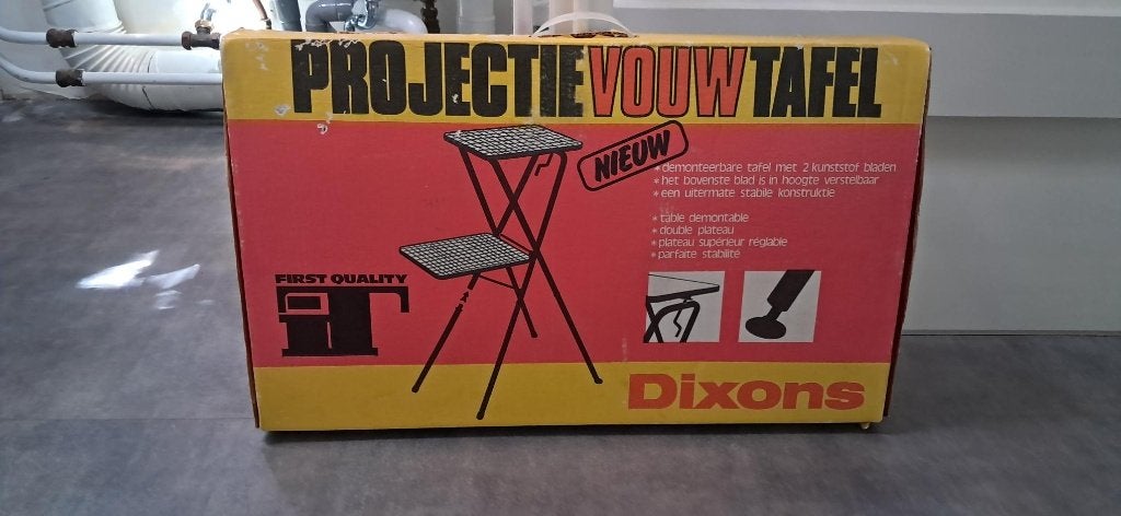 Projectie tafel, Ophalen, Zo goed als nieuw