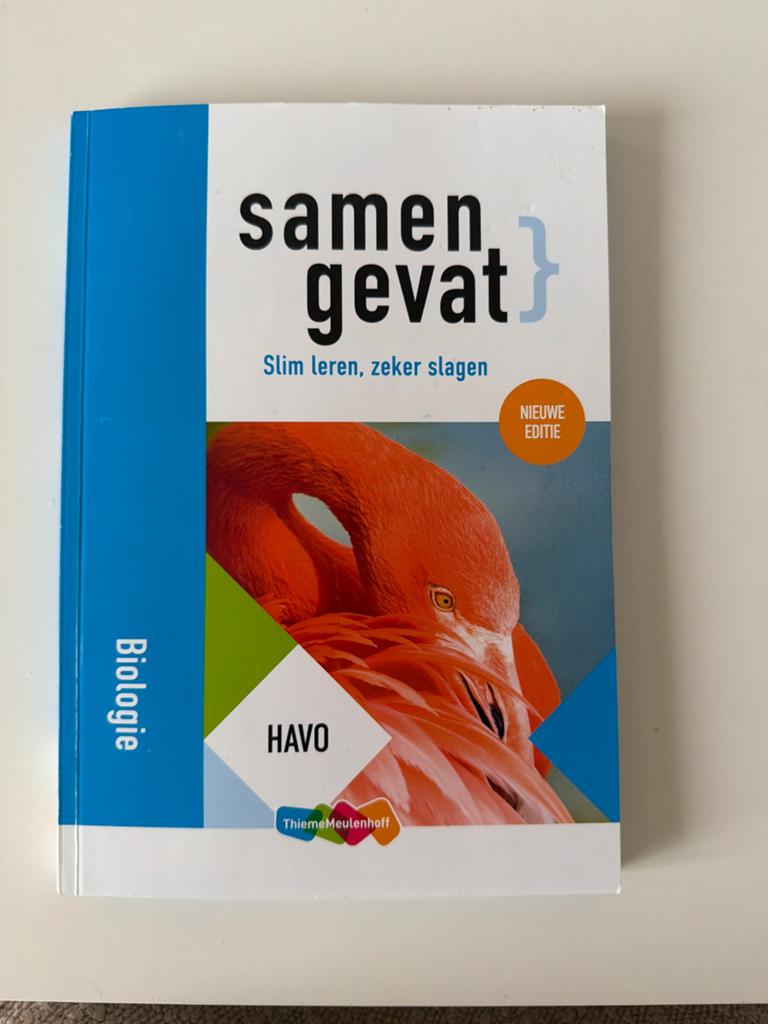 Samengevat Biologie HAVO - Nieuwe Editie, Ophalen of Verzenden, Zo goed als nieuw, HAVO, Biologie