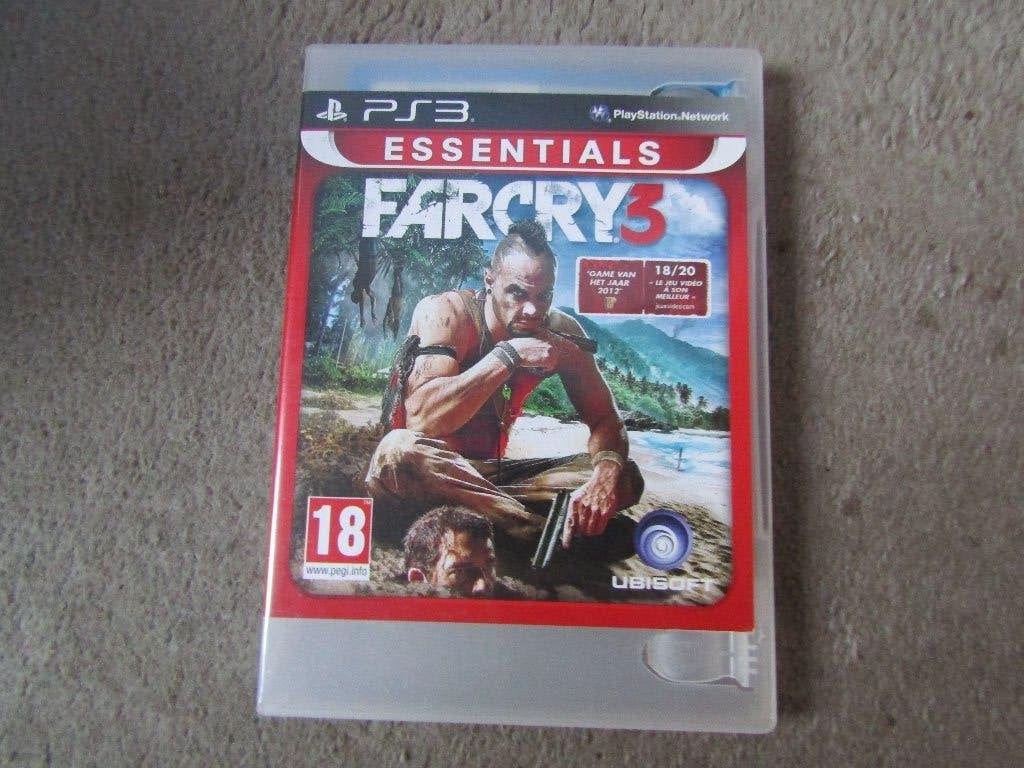 Playstation 3 spel: Essentials Farcry 3, Avontuur en Actie, Gebruikt, Vanaf 18 jaar, 1 speler