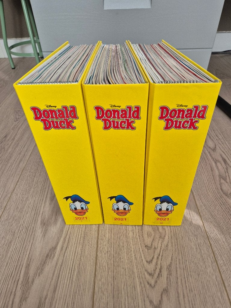 Donald Duck, Boeken, Complete serie of reeks, Donald Duck, Ophalen, Gelezen