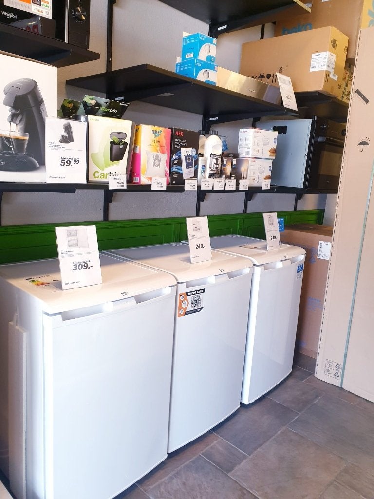 vriezers Nieuw & Gebruikt INC GARANTIE, Ophalen, Zo goed als nieuw, Minder dan 60 cm, Energieklasse A of zuiniger